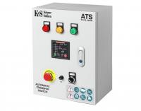 Akcesoria do agregatów prądotwórczych Akcesorium do agregatów 230V, moc maksymalna: 9,5kW, prąd znamionowy: 45A; rozruch: automatyczny, układ monitoringu zaniku napięcia i samoczynnego załączania rezerwy ATS do KS14200HDES ATSR